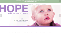 Desktop Screenshot of cancersocietygc.org